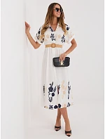 Šaty IR SK 2689 1.88 bílá a tmavě modrá Šaty IR SK 2689 1.88 bílá a tmavě modrá