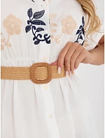 Šaty IR SK 2689 1.88 bílá a tmavě modrá Šaty IR SK 2689 1.88 bílá a tmavě modrá