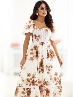 Šaty IR SK LD2548 1.71 hnědá