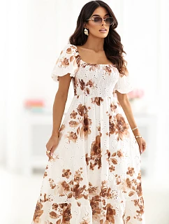 Šaty IR SK LD2548 1.71 hnědá