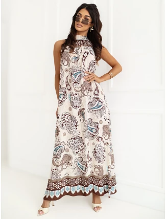 Šaty IR SK LD2571 2.02 hnědá