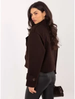 IT KR bunda A9558.62 tmavě hnědá IT KR bunda A9558.62 tmavě hnědá