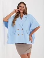 IT KR kabát FL10153KSM.91 světle modrý IT KR kabát FL10153KSM.91 světle modrý