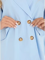 IT KR kabát FL10153KSM.91 světle modrý IT KR kabát FL10153KSM.91 světle modrý