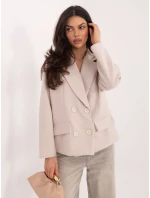 IT KR bunda FL9559.02P světle béžová IT KR bunda FL9559.02P světle béžová