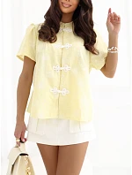 Košile IT KS 97762.02P světle žlutá