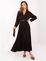 Šaty IT SK 21599 1.03 tmavě hnědá Šaty IT SK 21599 1.03 tmavě hnědá