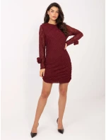 Šaty IT SK 9913.30 bordó Šaty IT SK 9913.30 bordó