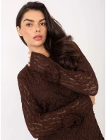 Šaty IT SK 9913.30 tmavě hnědé Šaty IT SK 9913.30 tmavě hnědé