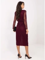 Šaty IT SK 9937.16 tmavě fialové