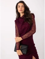 Šaty IT SK 9937.16 tmavě fialové