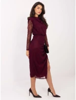 Šaty IT SK 9937.16 tmavě fialové