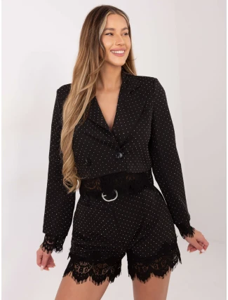 IT SN šortky FL9965.88 černá/stříbrná IT SN šortky FL9965.88 černá/stříbrná