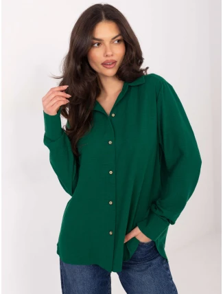 Košile LK KS 510109.70 tmavě zelená Košile LK KS 510109.70 tmavě zelená