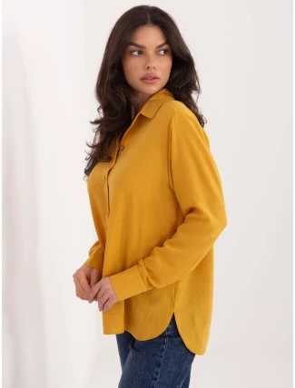 Košile LK KS 510109.70 tmavě žlutá