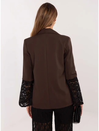 MI MA bunda A2897.60 tmavě hnědá MI MA bunda A2897.60 tmavě hnědá