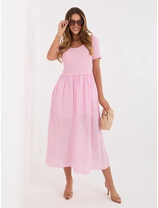 Šaty MI SK 26044.79 světle růžové