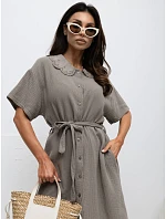 Šaty MI SK 3426.91 tmavě lila