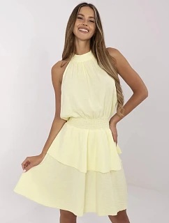 Šaty MI SK 92166.71P světle žluté