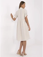 Šaty MI SK A2275.09 béžové Šaty MI SK A2275.09 béžové