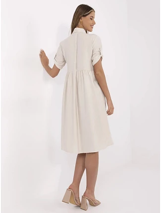 Šaty MI SK A2275.09 béžové Šaty MI SK A2275.09 béžové