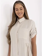 Šaty MI SK A2275.09 béžové Šaty MI SK A2275.09 béžové