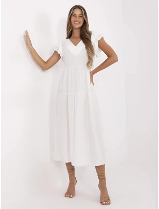 Šaty MI SK A2489.21 ecru Šaty MI SK A2489.21 ecru