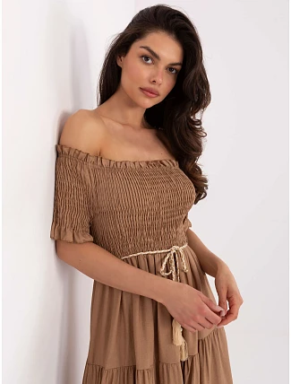 Šaty MI SK A2609.96 camel Šaty MI SK A2609.96 camel