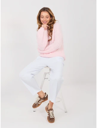 Jumper MI SW 9642.01 světle růžový Jumper MI SW 9642.01 světle růžový