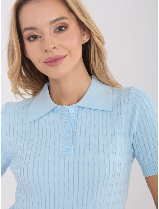 Jumper PM SW CV6679.32 světle modrý