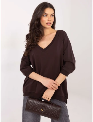 Halenka RV BL 5676.09 tmavě hnědá Halenka RV BL 5676.09 tmavě hnědá