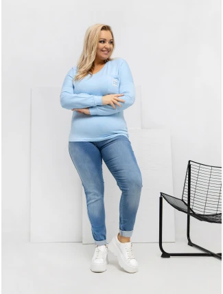 Halenka RV BZ A 161.63 světle modrá Halenka RV BZ A 161.63 světle modrá