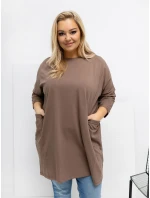 Halenka RV BZ A1076.00 tmavě lila Halenka RV BZ A1076.00 tmavě lila