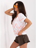 Halenka RV BZ A1266.94 broskvová Halenka RV BZ A1266.94 broskvová