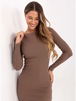 RV šaty SK 5131.18P světle hnědé