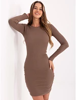 RV šaty SK 5131.18P světle hnědé