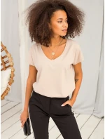 Tričko RV TS 4832.01P béžové