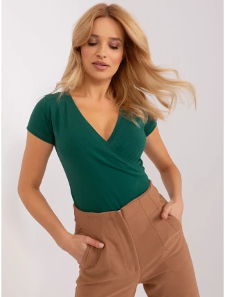 Tričko RV TS 5636.18 tmavě zelené Tričko RV TS 5636.18 tmavě zelené