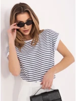 Tričko RV TS A1125.85 tmavě modrá a bílá