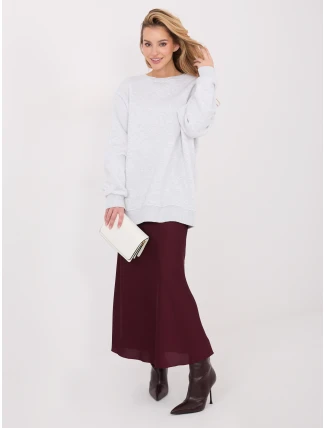 WT BL mikina A1047.69 světle šedá