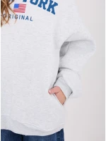 Mikina WT BL A1064.09P světle šedá Mikina WT BL A1064.09P světle šedá