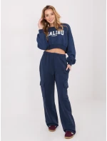 Kalhoty WT SP A1275.02P námořnická modř Kalhoty WT SP A1275.02P námořnická modř