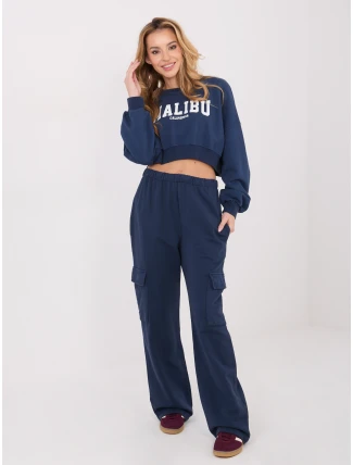 Kalhoty WT SP A1275.02P námořnická modř Kalhoty WT SP A1275.02P námořnická modř