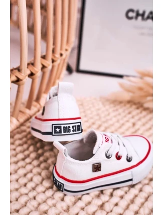 Dětské klasické tenisky Big Star - bílé