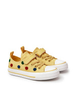 Children's Sneakers With Velcro BIG STAR JJ374056 Yellow