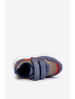 Dětská sportovní obuv na suchý zip Modrá Hemmani