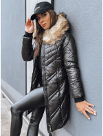 VEIL dámská prošívaná zimní bunda černá Dstreet TY4014