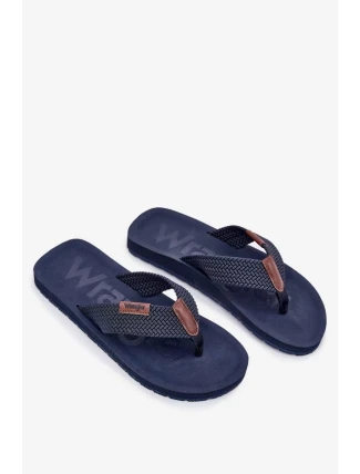 Pánské žabky WRANGLER ZANE FLIPFLOP MEN LOW – tmavě modré