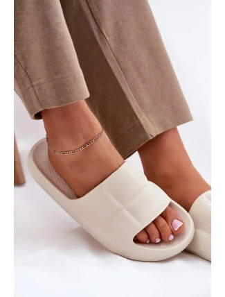 Dámské pěnové pantofle LEE MAYA SLIDER WOMEN LOW – béžové