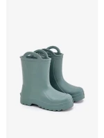 Dětské holínky LEMIGO DOGGY – zelené